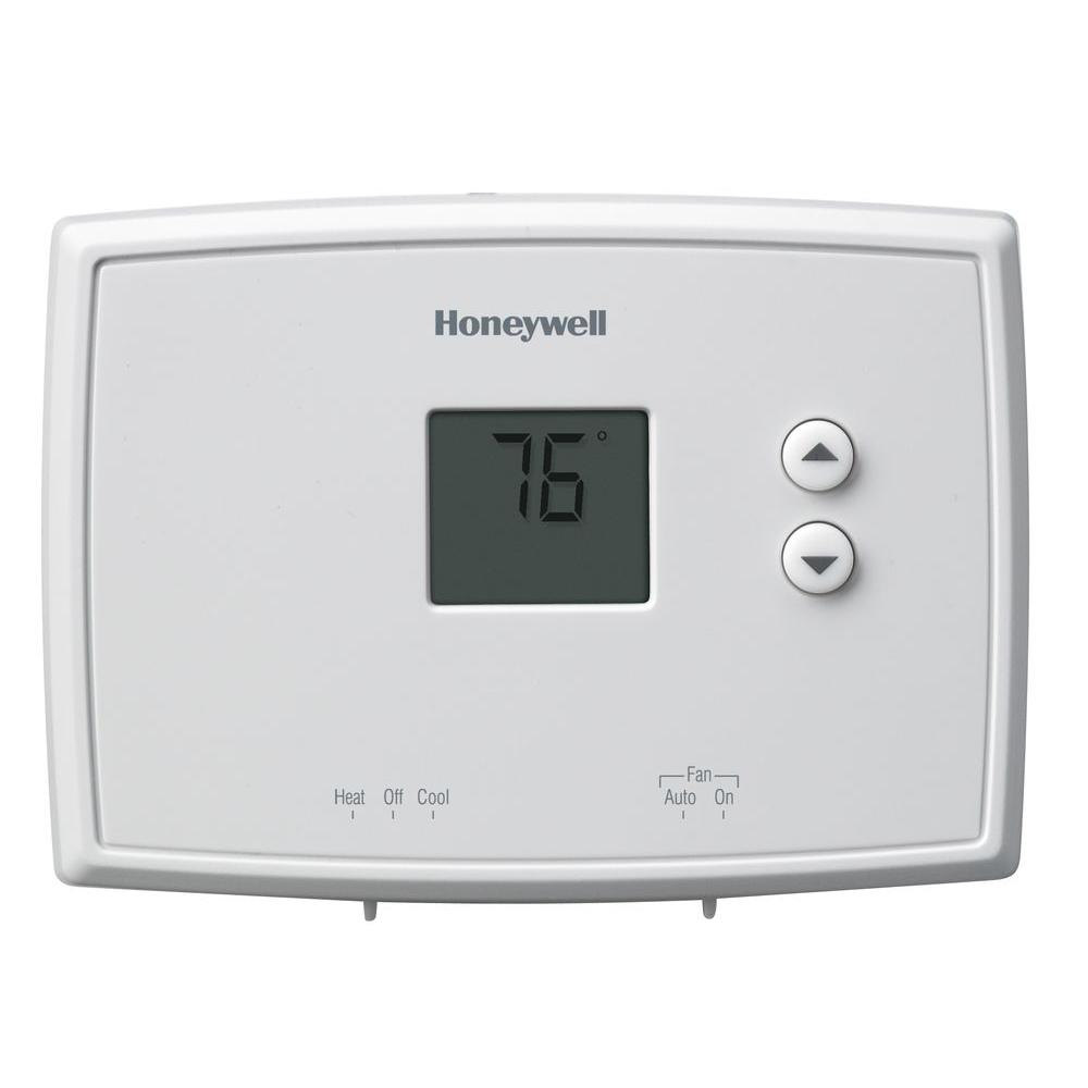 Honeywell Digital Non-Programmable Thermostat-Rth111B - The Home Depot - Wiring Diagram For Honeywell Thermostat