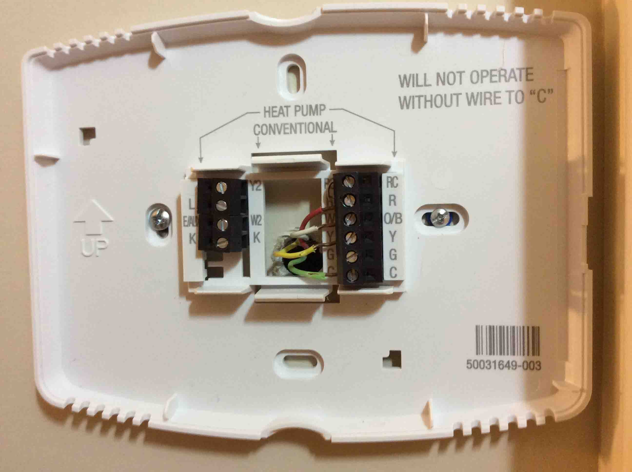 Honeywell Thermostat Wiring Diagram 4 Wire | Tom's Tek Stop - 4 Wire Thermostat Wiring Diagram