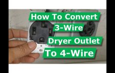 How To Convert 3 Wire Dryer Electrical Outlet To 4 Wire - Youtube - 3 Wire Stove Plug Wiring Diagram