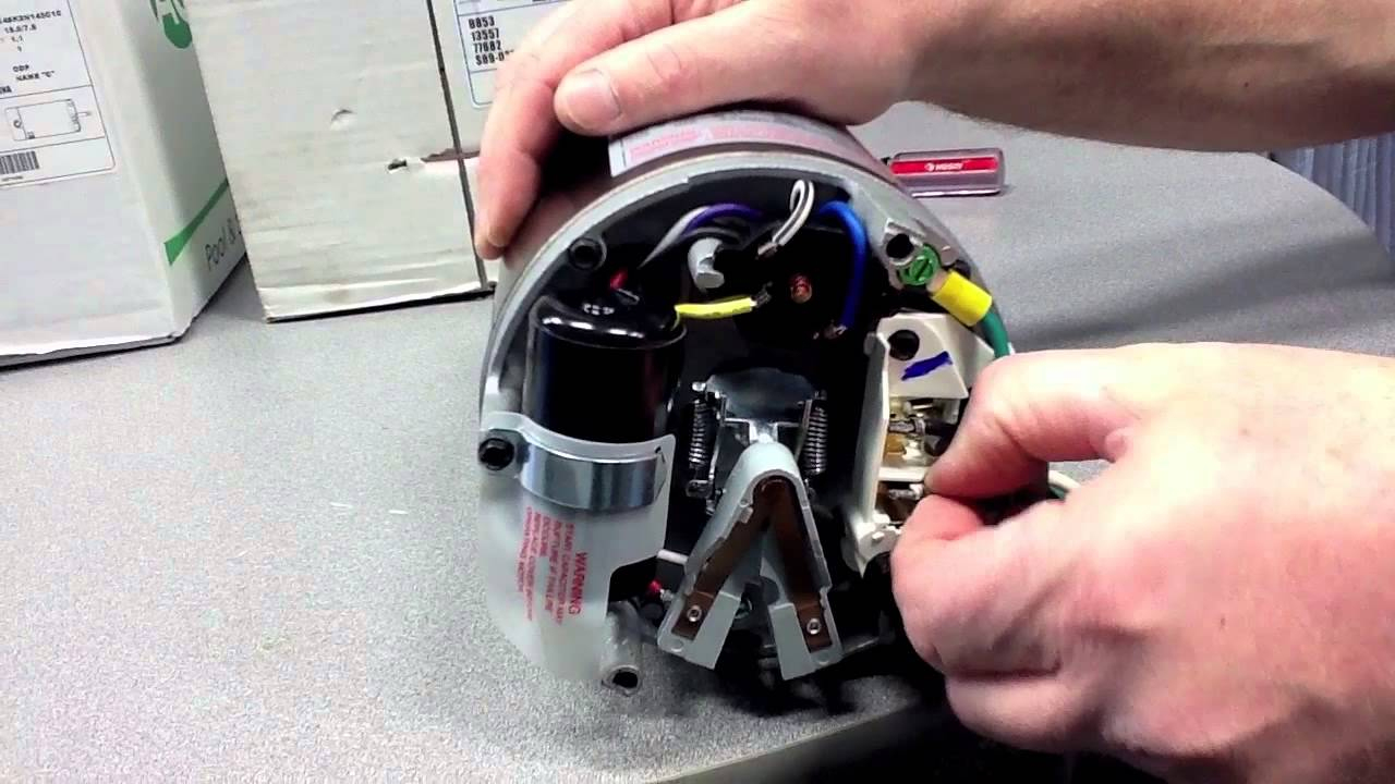 How To Convert An Inground Pool Pump Motor From 115V To 230V - Youtube - 220V Pool Pump Wiring Diagram