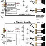 How To Hook Up A 4 Channel Amp To Front And Rear Speakers   Kenwood Wiring Diagram Colors