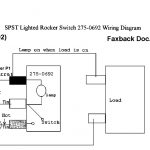 How To Hook Up An Led Lit Rocker Switch With 115V Ac Power W/o   3 Pin Rocker Switch Wiring Diagram