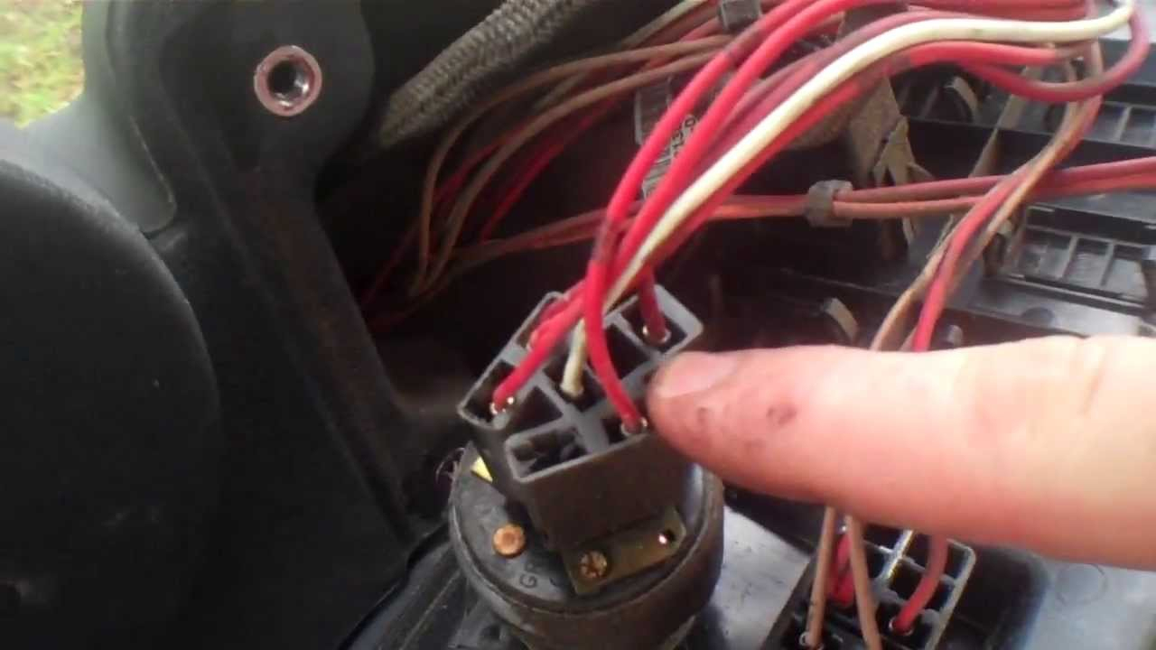 How To Hotwire John Deere Tractor - Youtube - John Deere Ignition Switch Wiring Diagram