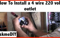 How To Install A 220 Volt 4 Wire Outlet - Askmediy - 4 Wire 220 Volt Wiring Diagram