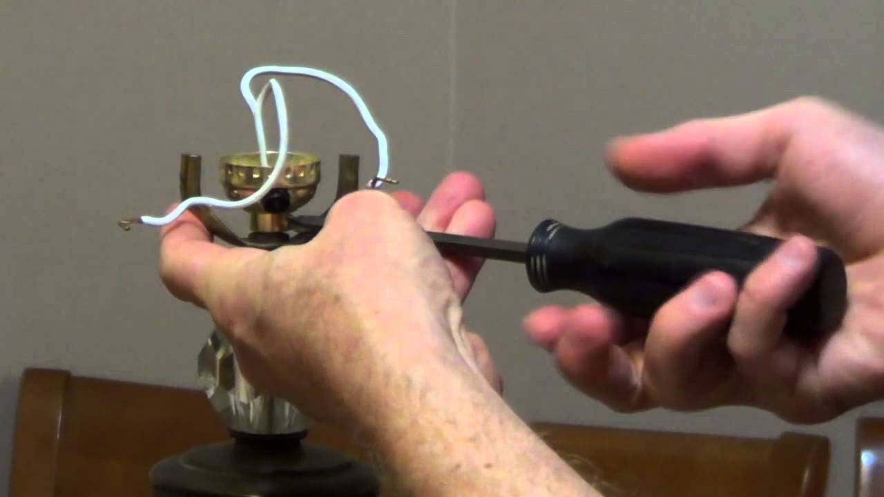 How To Install A 3 Way Lamp Socket - Youtube - 3 Way Lamp Switch Wiring Diagram