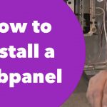 How To Install A Subpanel   Youtube   60 Amp Sub Panel Wiring Diagram