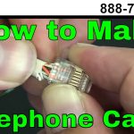 How To Make A Telephone Cable   Usoc Rj11 Rj45   Youtube   Cat5 Phone Line Wiring Diagram