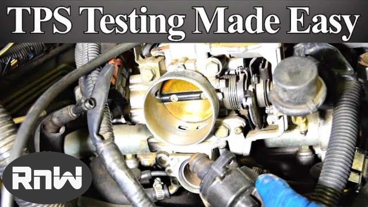 How To Test A Throttle Position Sensor (Tps) - With Or Without A - Accelerator Pedal Position Sensor Wiring Diagram