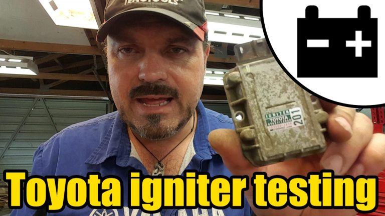 How To Test A Toyota Ignition Igniter #1421 - Youtube - Toyota Igniter