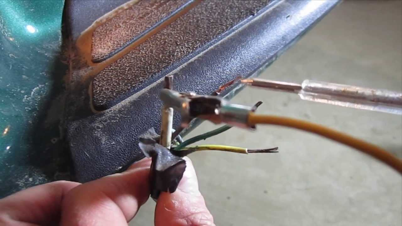 How To Test And Wire Trailer Lights Using A Hopkins 4 Flat Connector - Hopkins Trailer Wiring Diagram