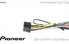 How To - Understanding Pioneer Wire Harness Color Codes For Deh And - Pioneer Mvh-291Bt Wiring Diagram
