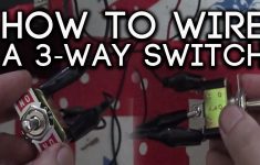 How To Wire A 3-Way Switch - Youtube - 12 Volt 3 Way Switch Wiring Diagram
