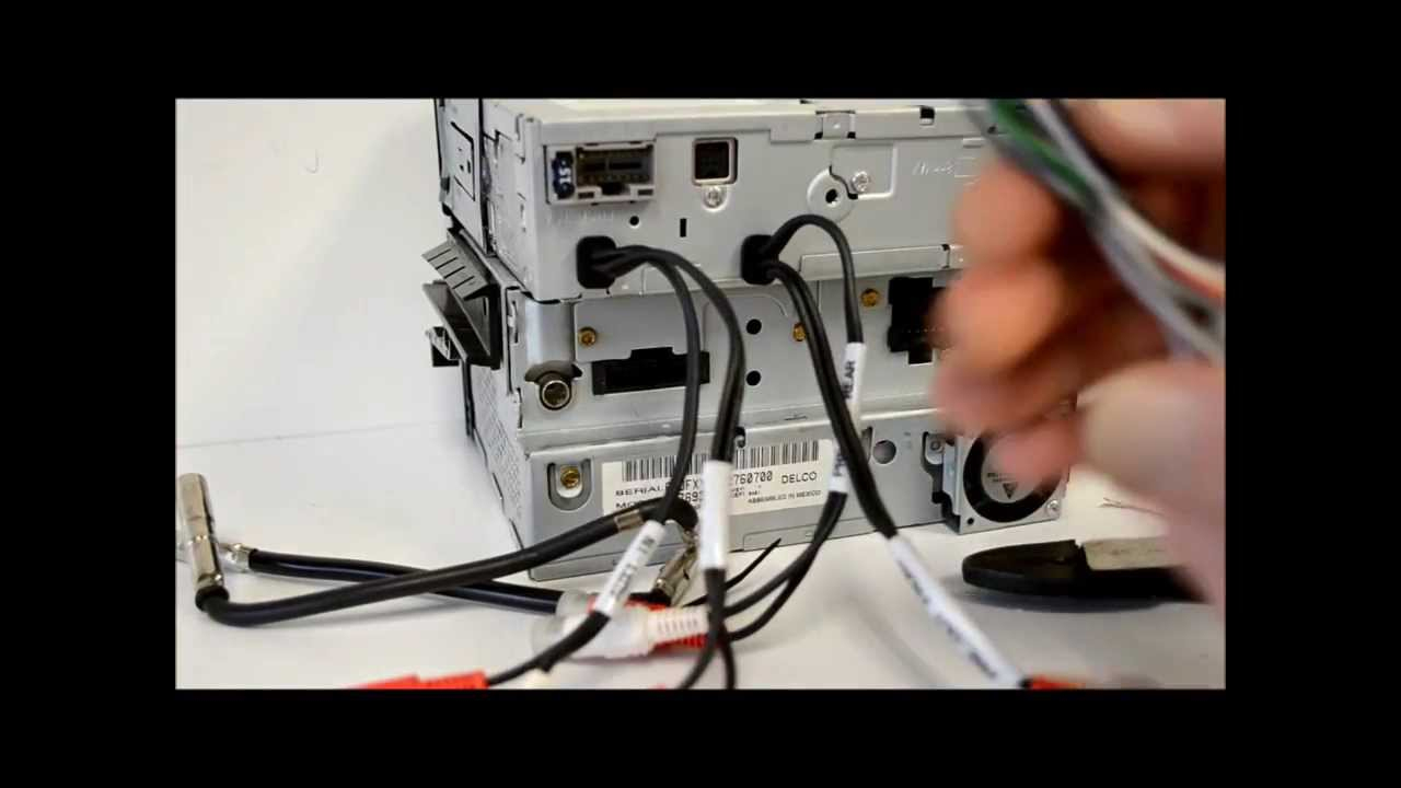 How To Wire An Aftermarket Radio / I Demo Install With Metra Harness - Jvc Radio Wiring Diagram