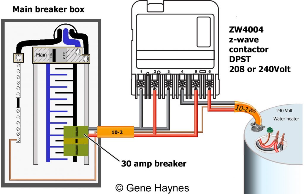 How To Wire Ca3750 Z-Wave Contactor + Zwave Basics - 240 Volt Contactor Wiring Diagram | Wiring