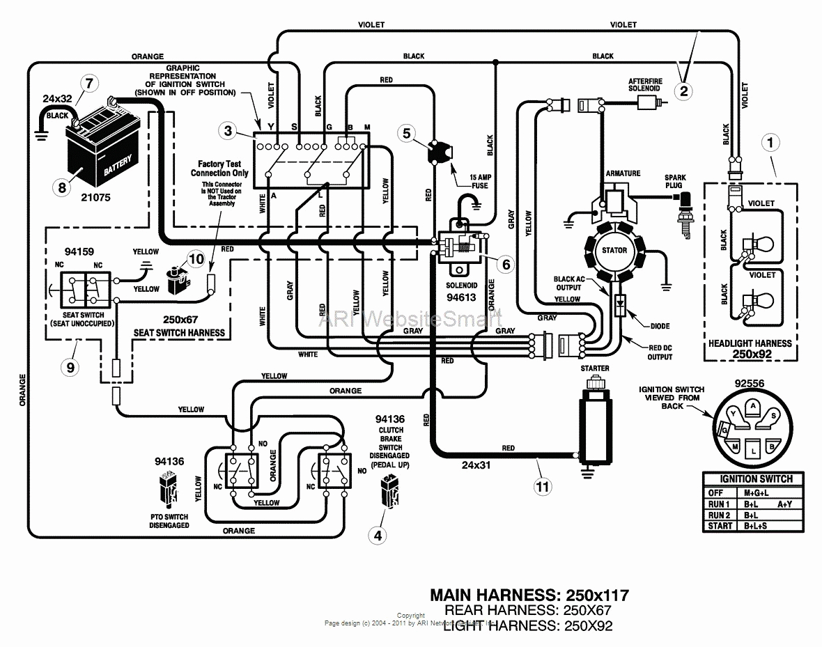 Husky Riding Mower Wiring Diagram | Wiring Diagram - Wiring Diagram For Murray Riding Lawn Mower