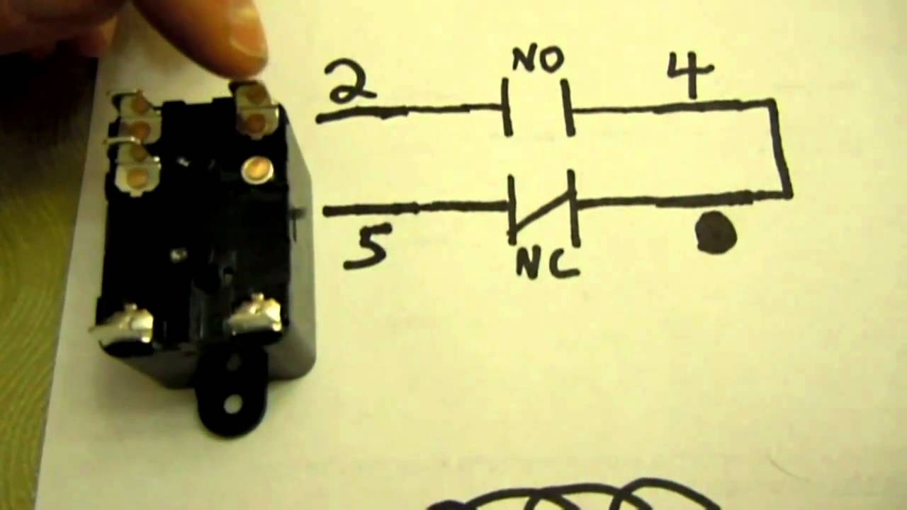 Hvac More About Spst, Spdt And Spno-Spnc Relays - Youtube - Hvac Relay Wiring Diagram