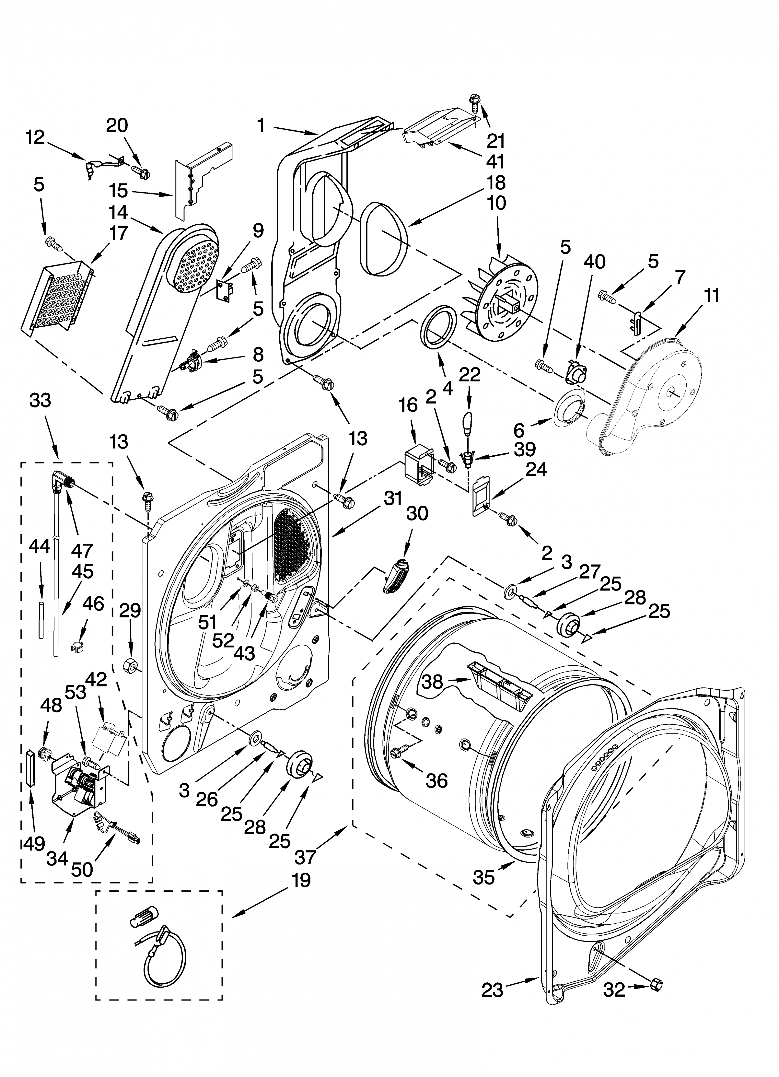 Ideas: Whirlpool Dryer Parts Diagram Example Electrical Wiring - Whirlpool Dryer Wiring Diagram