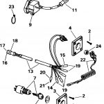 Ignition Switch Kit    Single Bezel Electrical 1998 Accessories For   Johnson Ignition Switch Wiring Diagram