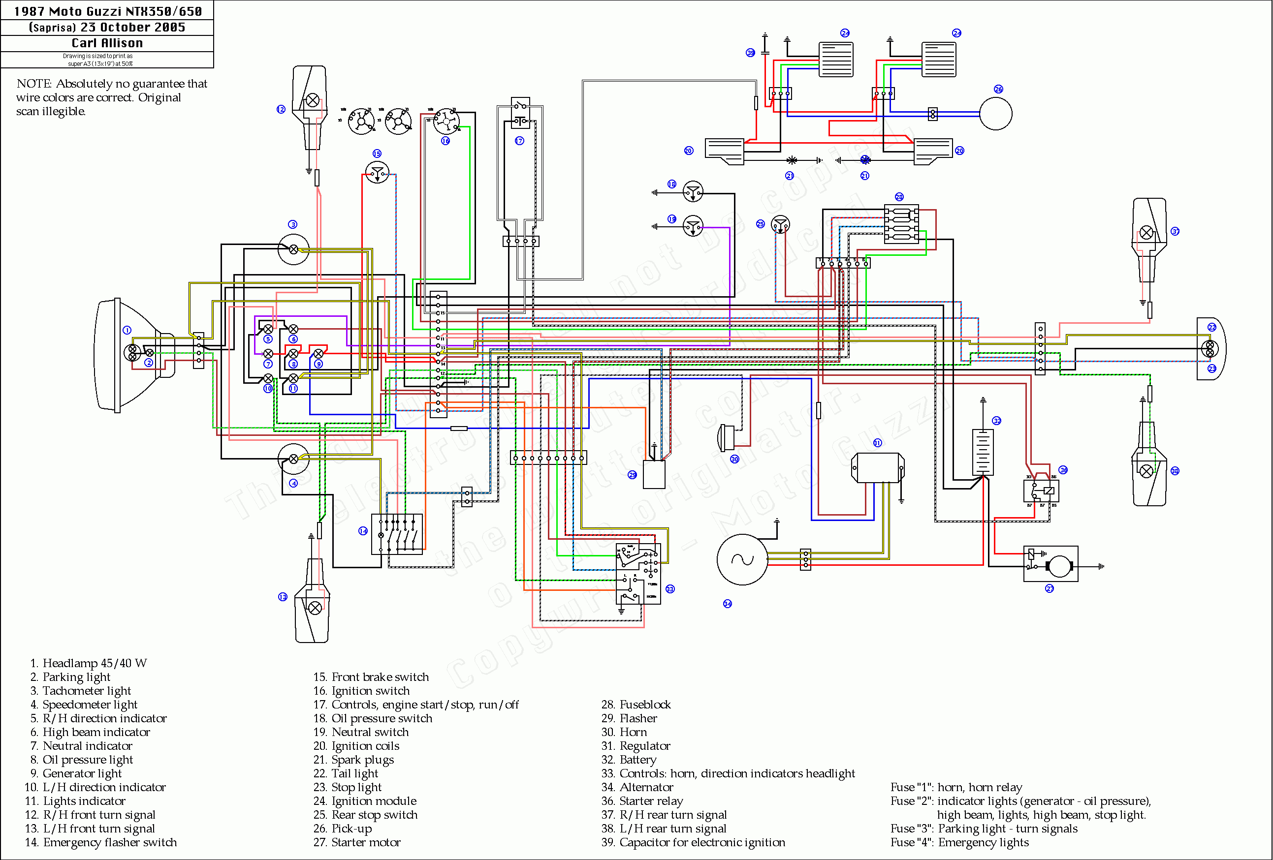 Index Of /schemas_Electriques/pb/350_650 - 3 Prong Flasher Wiring Diagram