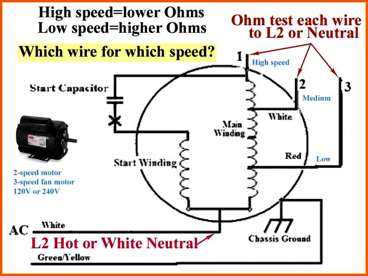 Inspirational 3 Speed Fan Motor Wiring Diagram Ac How To Wire 1 - 3 Speed Fan Wiring Diagram