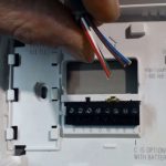 Installation And Wiring Of A 24V Low Voltage Thermostat! Step   Honeywell Thermostat Wiring Diagram 3 Wire