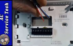 Installation And Wiring Of A 24V Low Voltage Thermostat! Step - Honeywell Thermostat Wiring Diagram 3 Wire