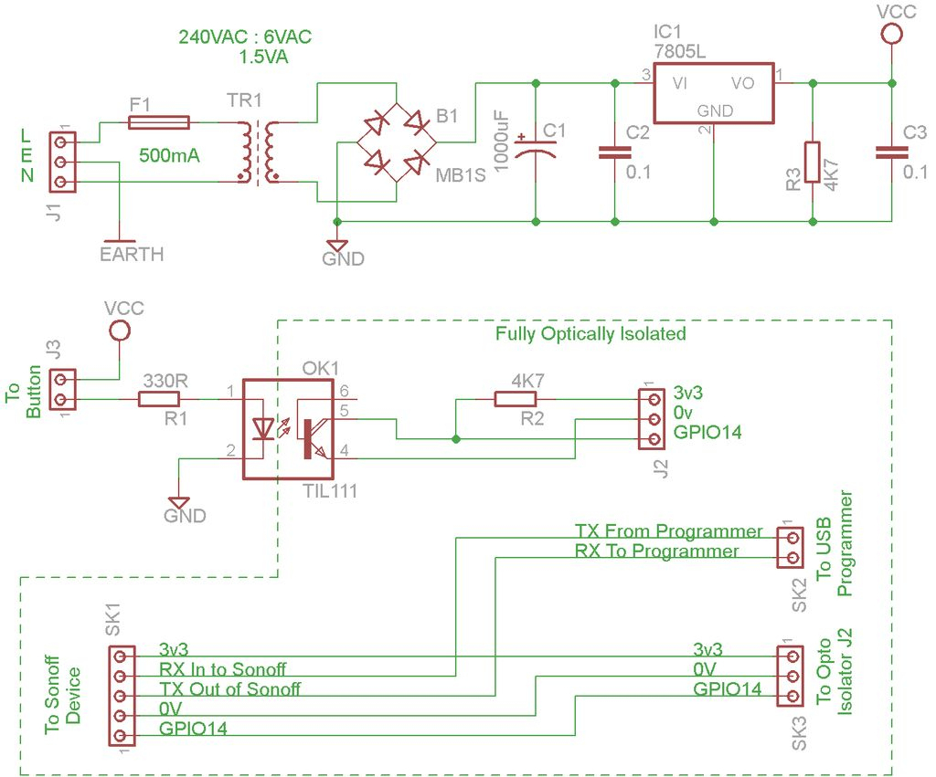 Iot Mains Controller. Part 9 : Iot, Home Automation: 10 Steps (With - Sonoff Wiring Diagram