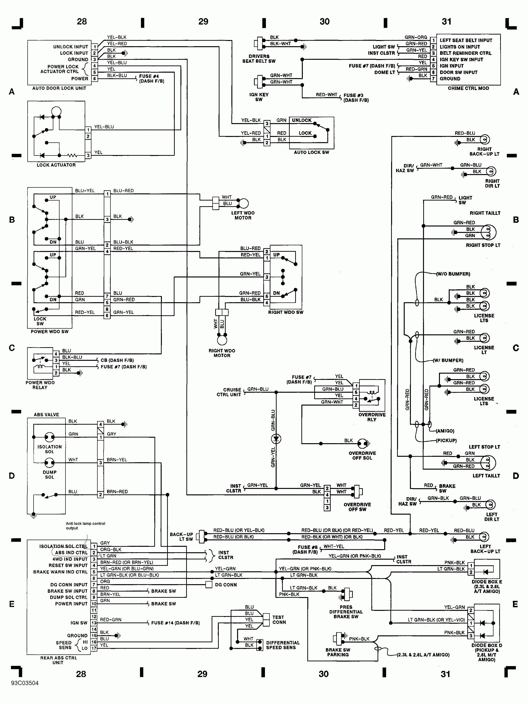Isuzu Fuse Diagram - Wiring Diagrams Hubs - Harley Davidson Wiring Diagram Download