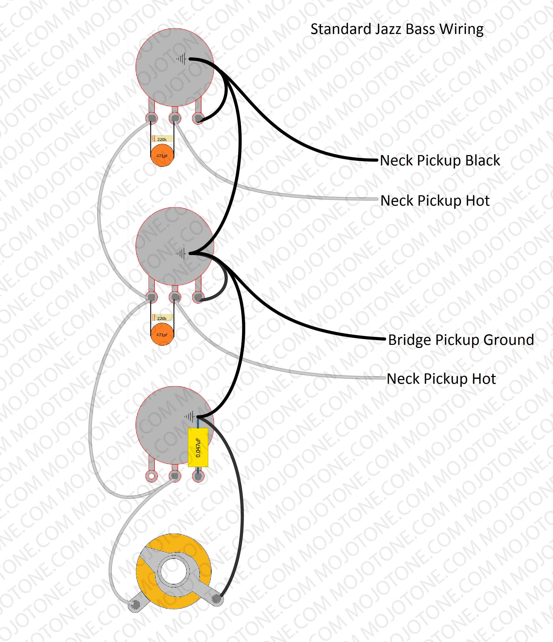 Jazz Bass Wiring Diagram - Jazz Bass Wiring Diagram