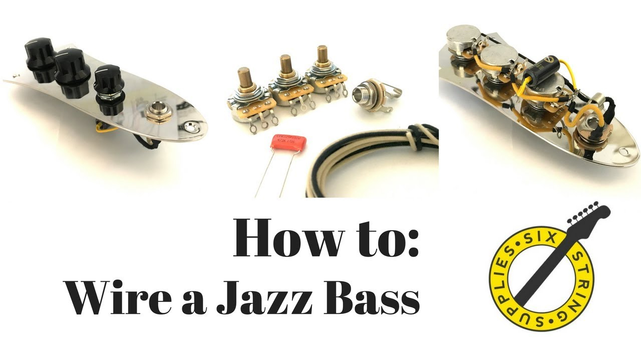 Jazz Bass Wiring - How To Wire A Fender Jazz Bass - Fender Jazz Bass Wiring Diagram