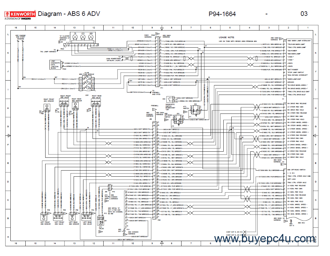 Kenworth Wiring Diagram Pdf | Wiring Diagram