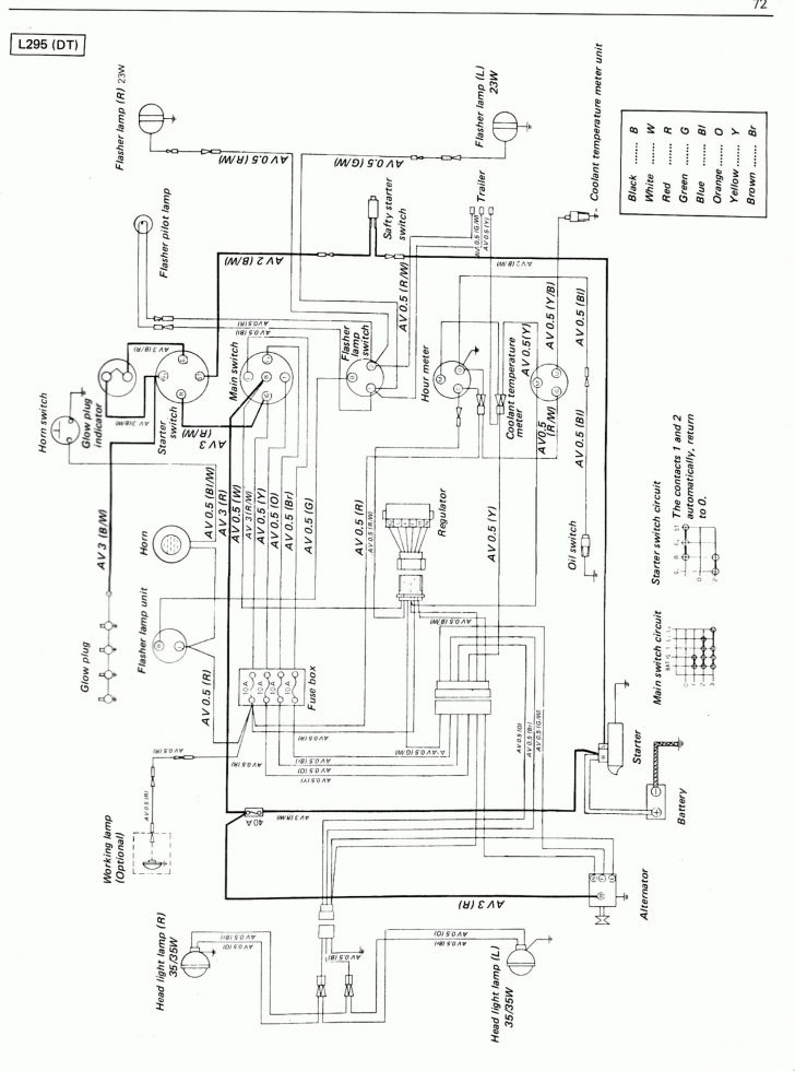 Kubota B6100 Wiring Diagram