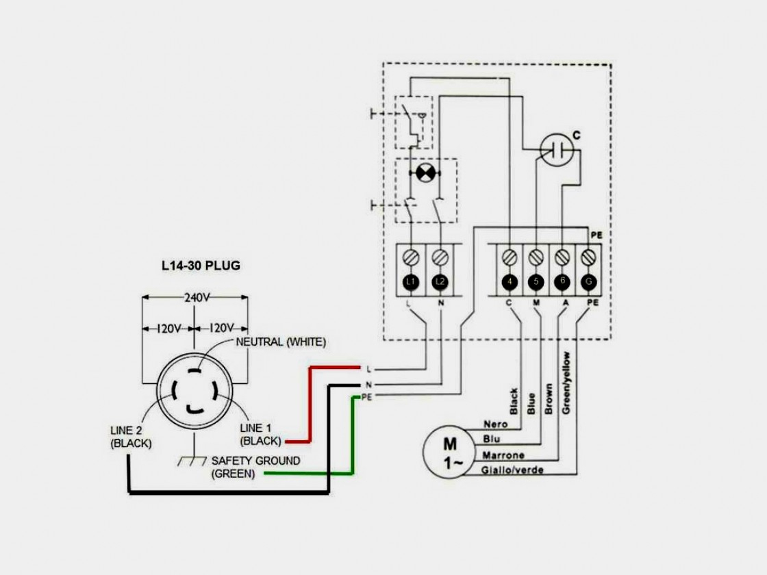 L14 30 Wiring Diagram | Wiring Diagram - L14-30R Wiring Diagram