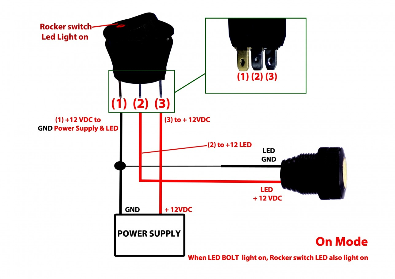 Led Toggle Switch Wiring Diagram - All Wiring Diagram Data - 3 Prong Toggle Switch Wiring Diagram