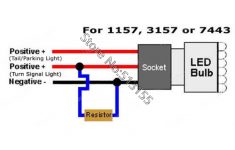 Led Turn Signal Resistor Wiring Diagram | Wiring Library - Led Load Resistor Wiring Diagram