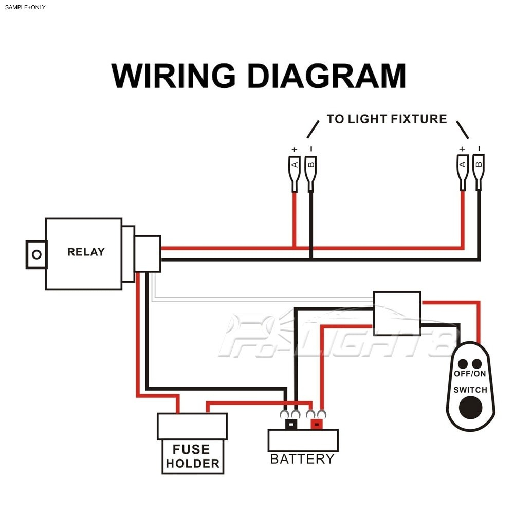 Led Wire Schematic - Schema Wiring Diagram - Light Bar Wiring Diagram