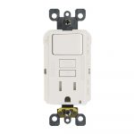 Leviton 15 Amp 125 Volt Combo Self Test Tamper Resistant Gfci Outlet   Leviton Combination Switch And Tamper Resistant Outlet Wiring Diagram