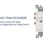 Leviton Presents: How To Install A Combination Device With A Single   Dual Light Switch Wiring Diagram
