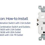 Leviton Presents: How To Install A Combination Device With A Single   Leviton Switch Outlet Combination Wiring Diagram