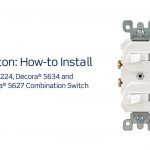 Leviton Presents: How To Install A Combination Device With Two   Leviton Double Pole Switch Wiring Diagram
