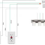 Lighting   Wiring A Light Fixture In Bathroom Attached To A Switch   Wiring A Gfci Outlet With A Light Switch Diagram