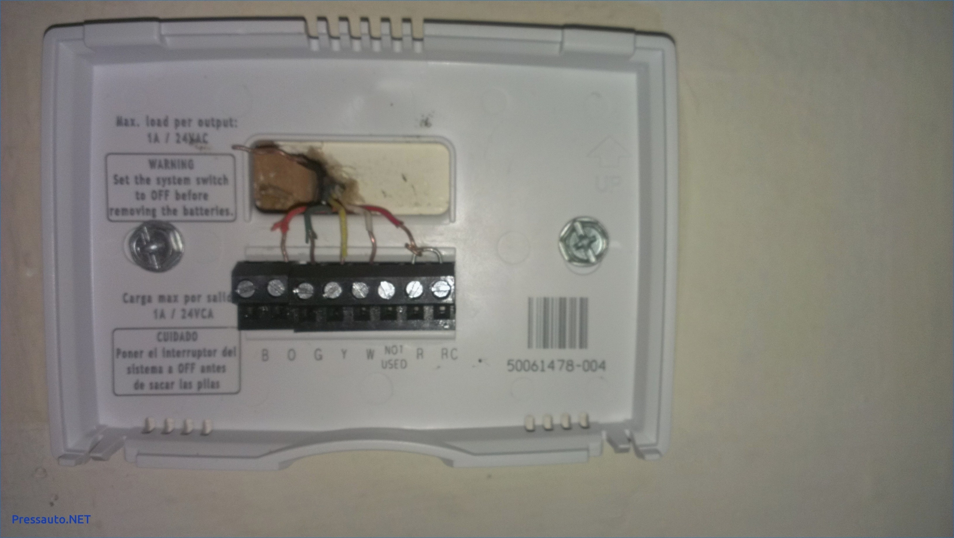 Luxpro Thermostat Wiring Diagram - Wiring Diagrams Img - Honeywell Wifi Thermostat Wiring Diagram