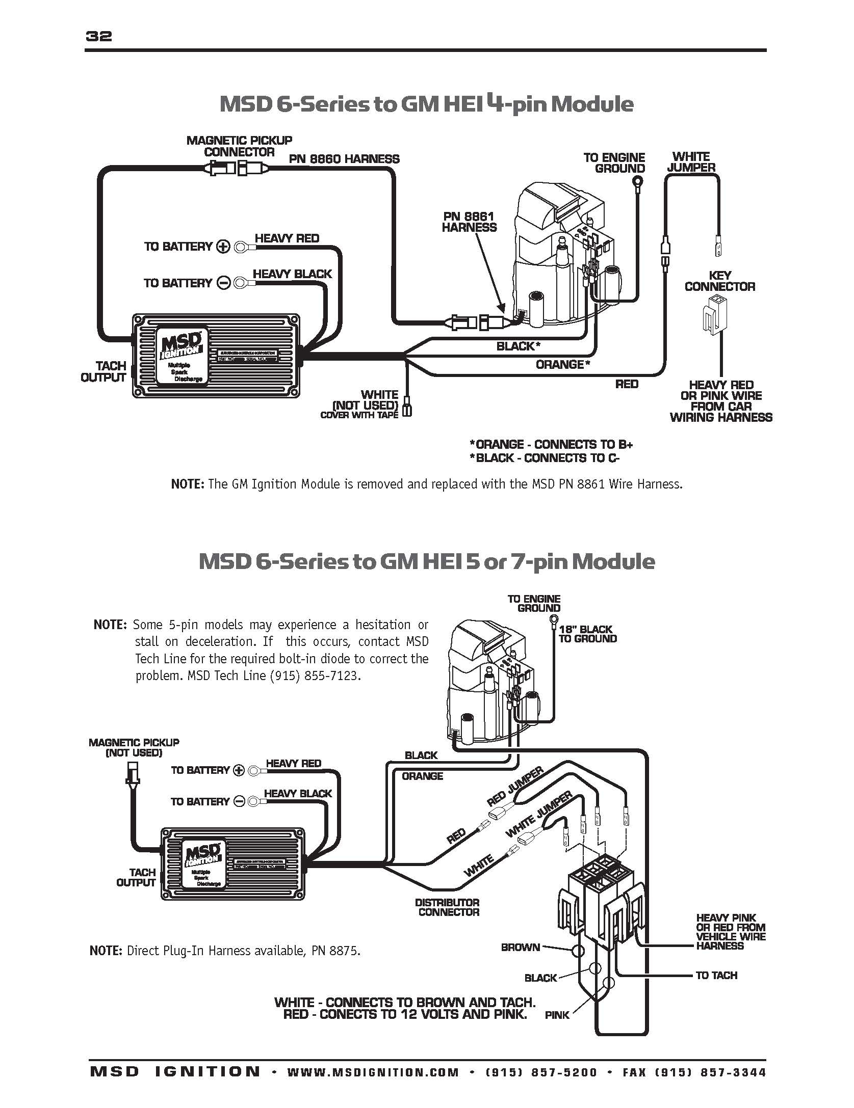Msd Distributor Wiring Diagram - Wiring Diagram
