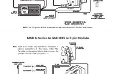 Msd Hei Distributor Wiring Diagram - Data Wiring Diagram Today - Chevy Ignition Coil Wiring Diagram