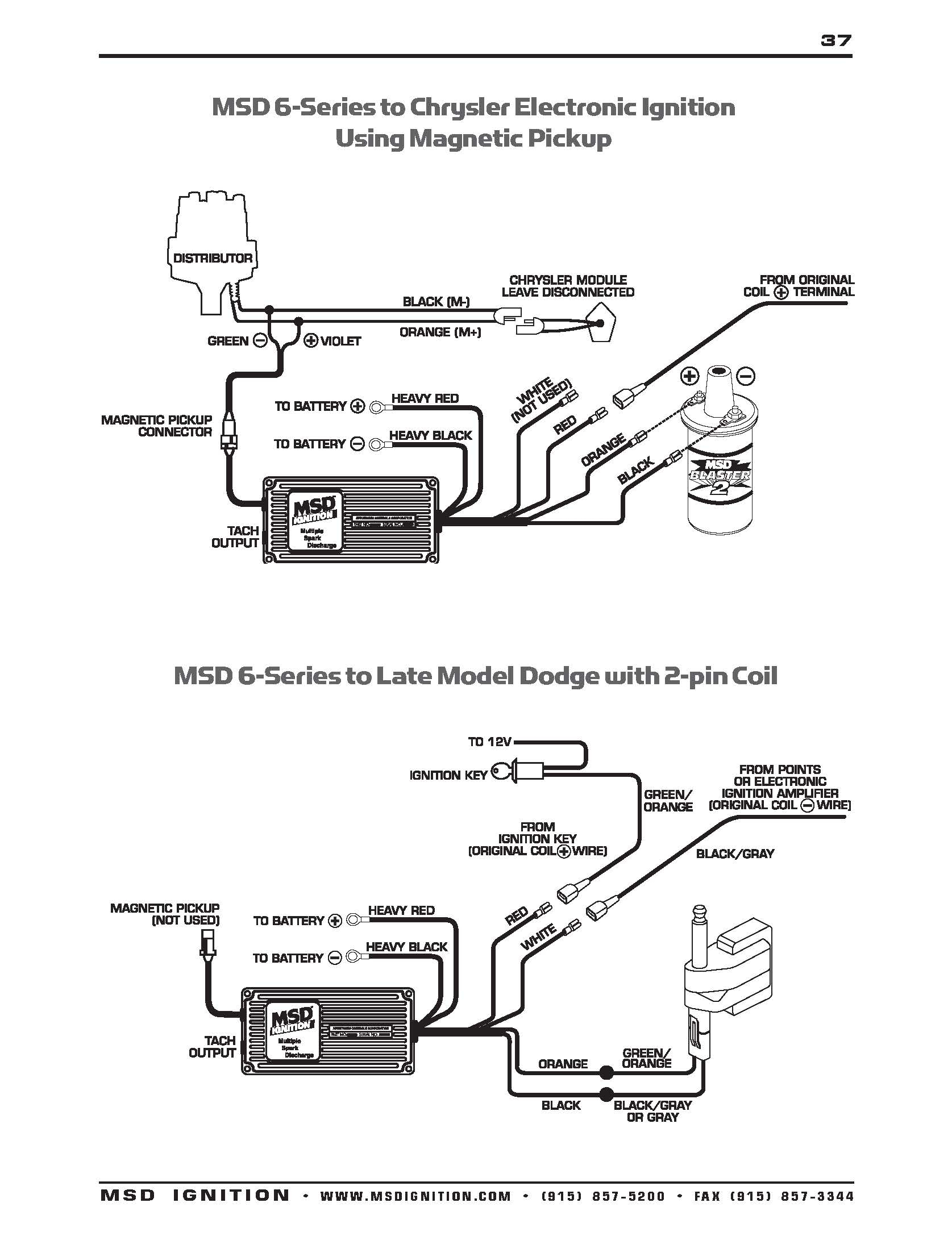 Msd Wiring Diagrams – Brianesser - Ford Ignition Coil Wiring Diagram