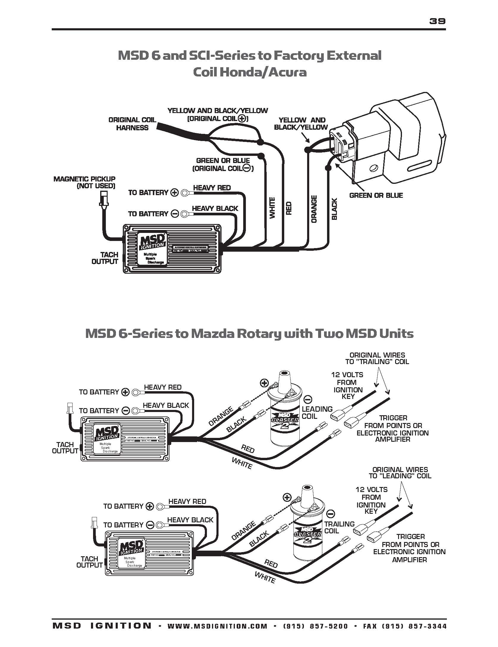 Msd Wiring Diagrams – Brianesser - Msd 6Al Wiring Diagram Ford