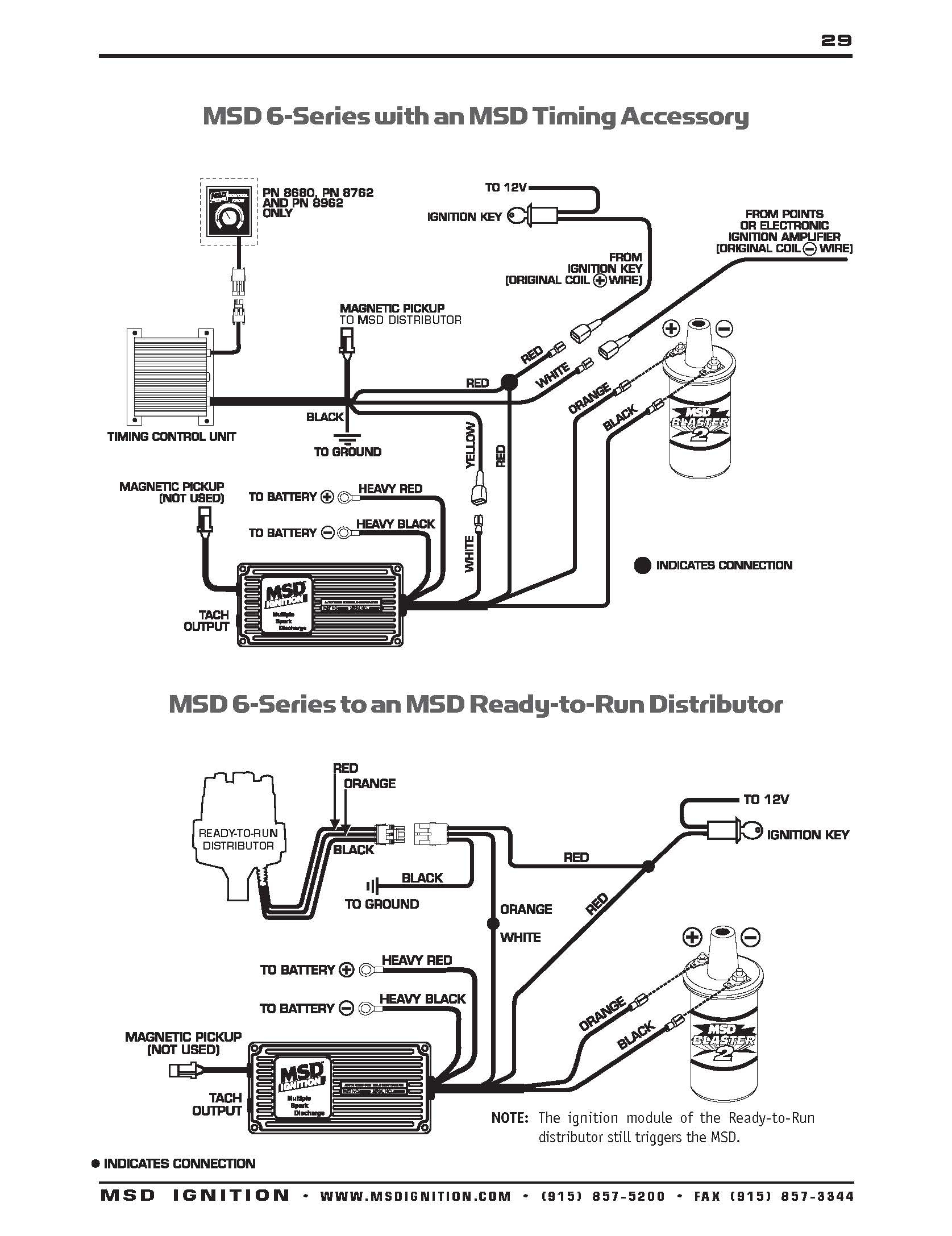 Msd Wiring Diagrams – Brianesser - Msd 6Al Wiring Diagram
