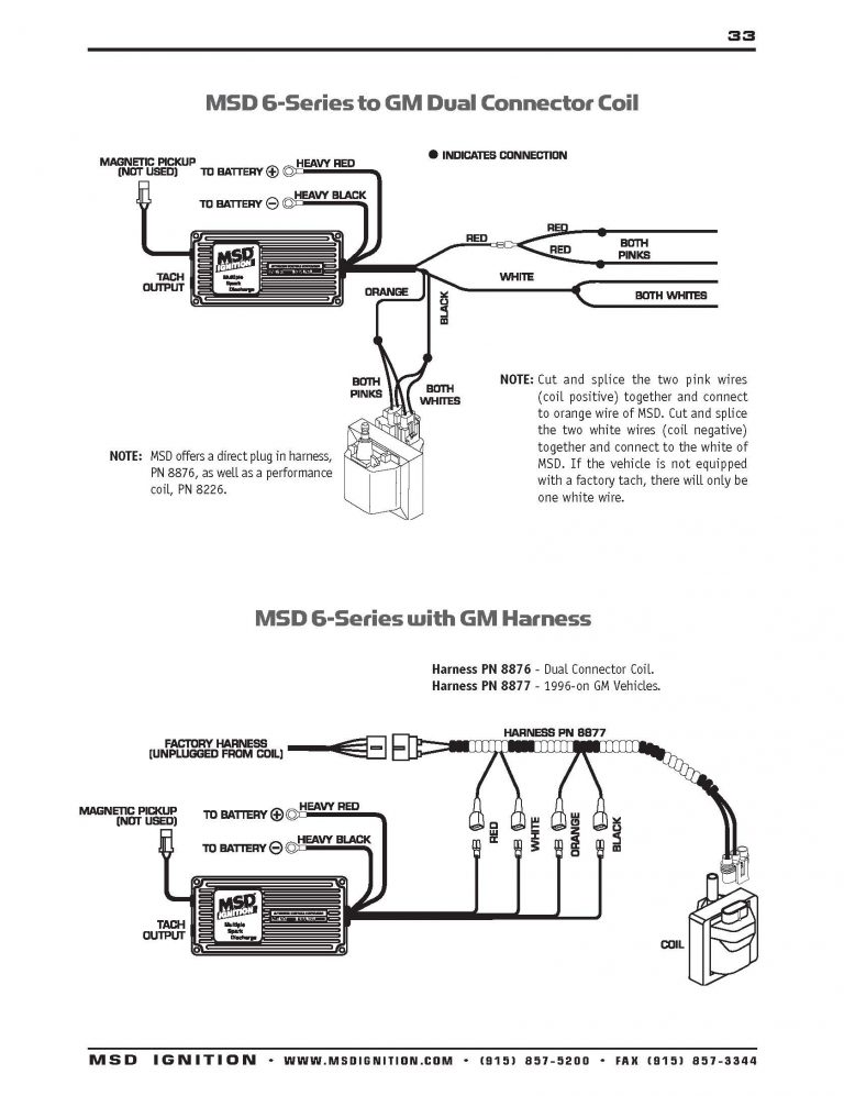 Msd Wiring Diagrams – Brianesser - Msd Ignition Wiring Diagram | Wiring ...