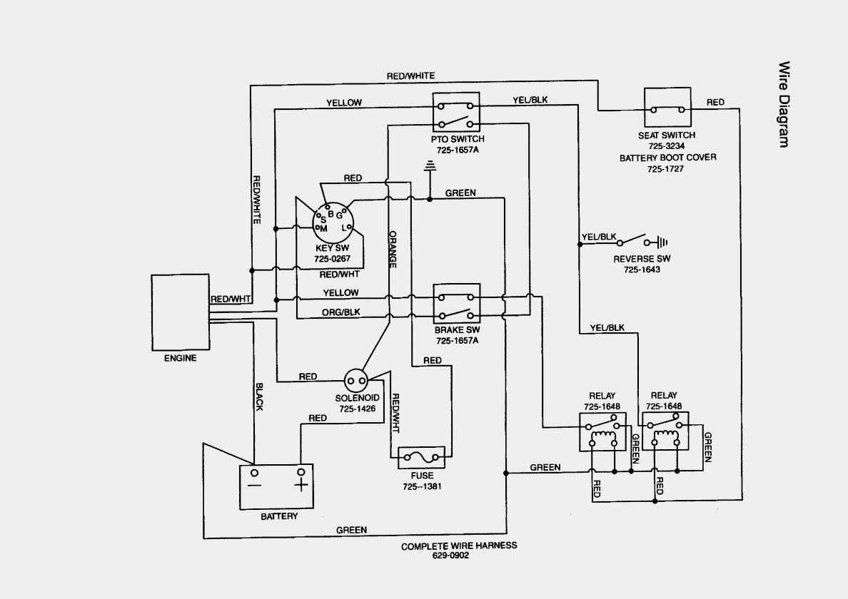 Mtd Ignition Switch Wiring Diagram - Wiring Diagrams Thumbs - Mtd Ignition Switch Wiring Diagram