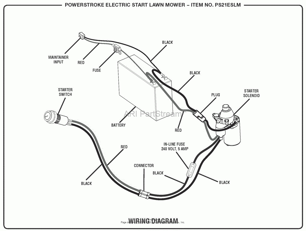 Murray Lawn Mower Starter Wiring Diagram | Wiring Diagram - Riding Mower Wiring Diagram